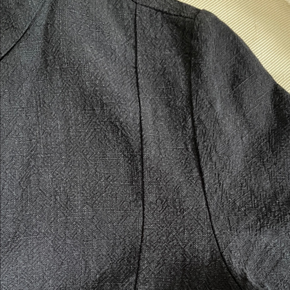 Lurdes Bergada  Black Women's Button-Up Blazer - Picture 13 of 16